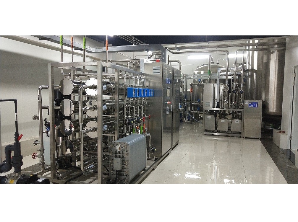 凈化柱決定了純水設備出水的純度